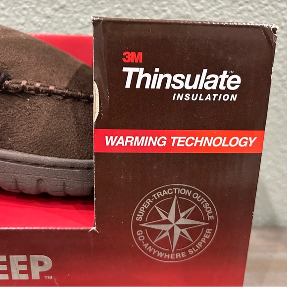 Brand New 3M THINSULATE INSULATION Memory Foam Slippers Men’s Size XL 11-12 - Picture 6 of 7
